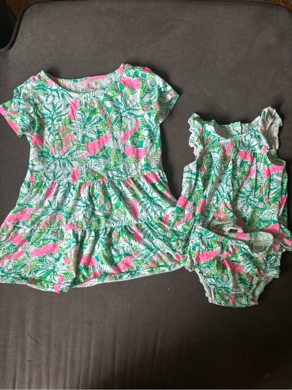 Lilly Pulitzer sister matching set